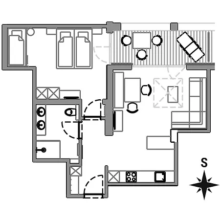 Chesa Pale Apartment Fiss